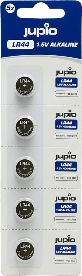 LR44 Compatible 5-pack