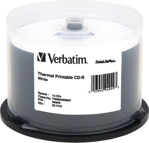 Verbatim DataLifePlus CD-R 700MB 50-Pack