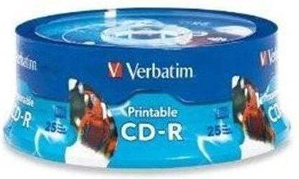 Verbatim 700MB 52x CD-R 25-Pack