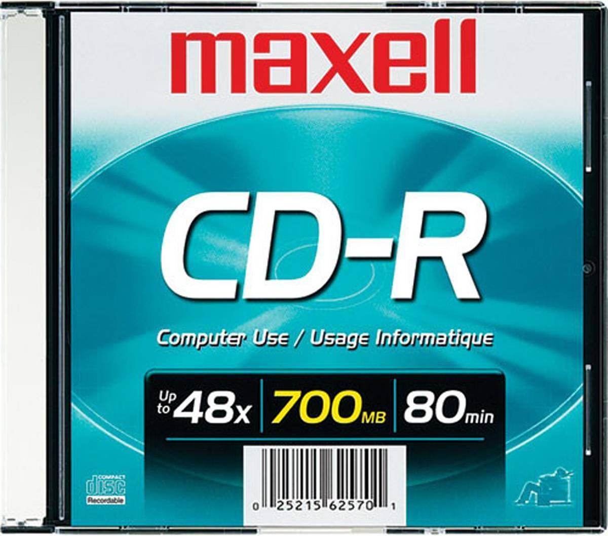 Maxell 700MB 48X CD-R Single Disc