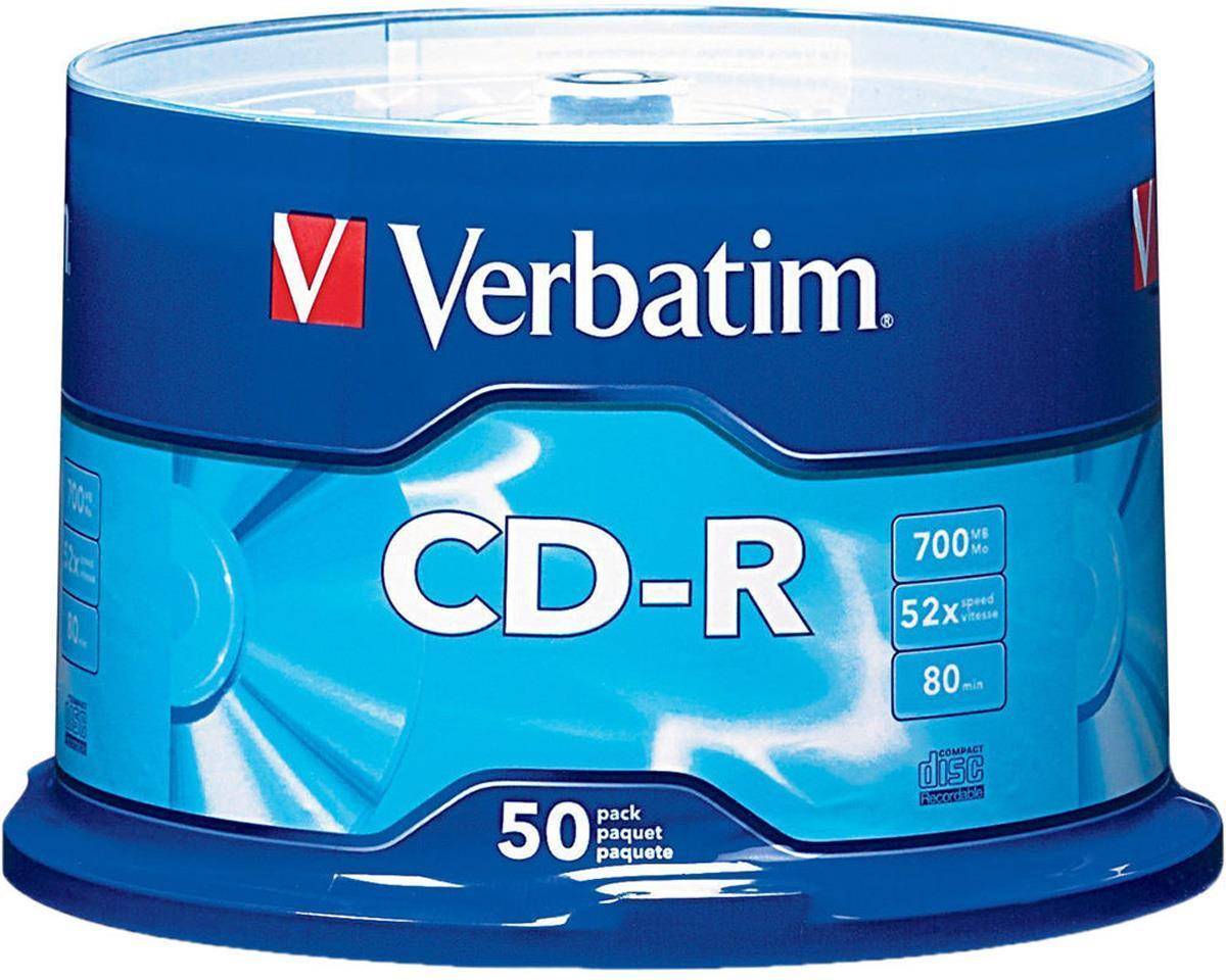 CD-R 700MB 52x 50-Pack Spindle 