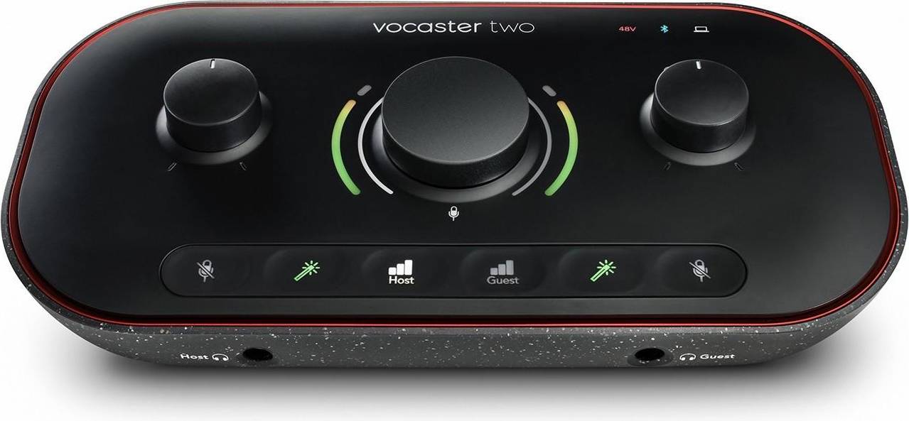 Vocaster Two Podcasting Interface