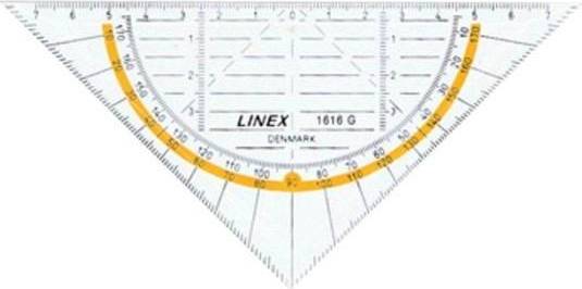 Linex 1616G Geometry Set Square
