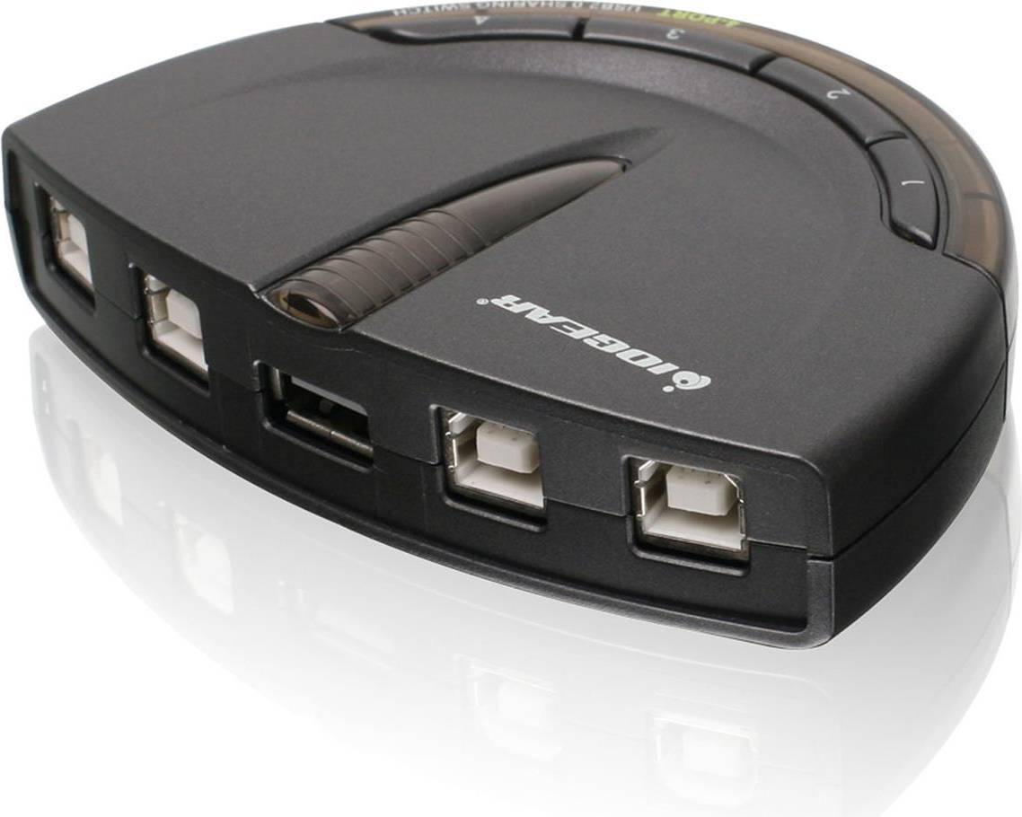 4-Port PrinterShare USB Switch Box
