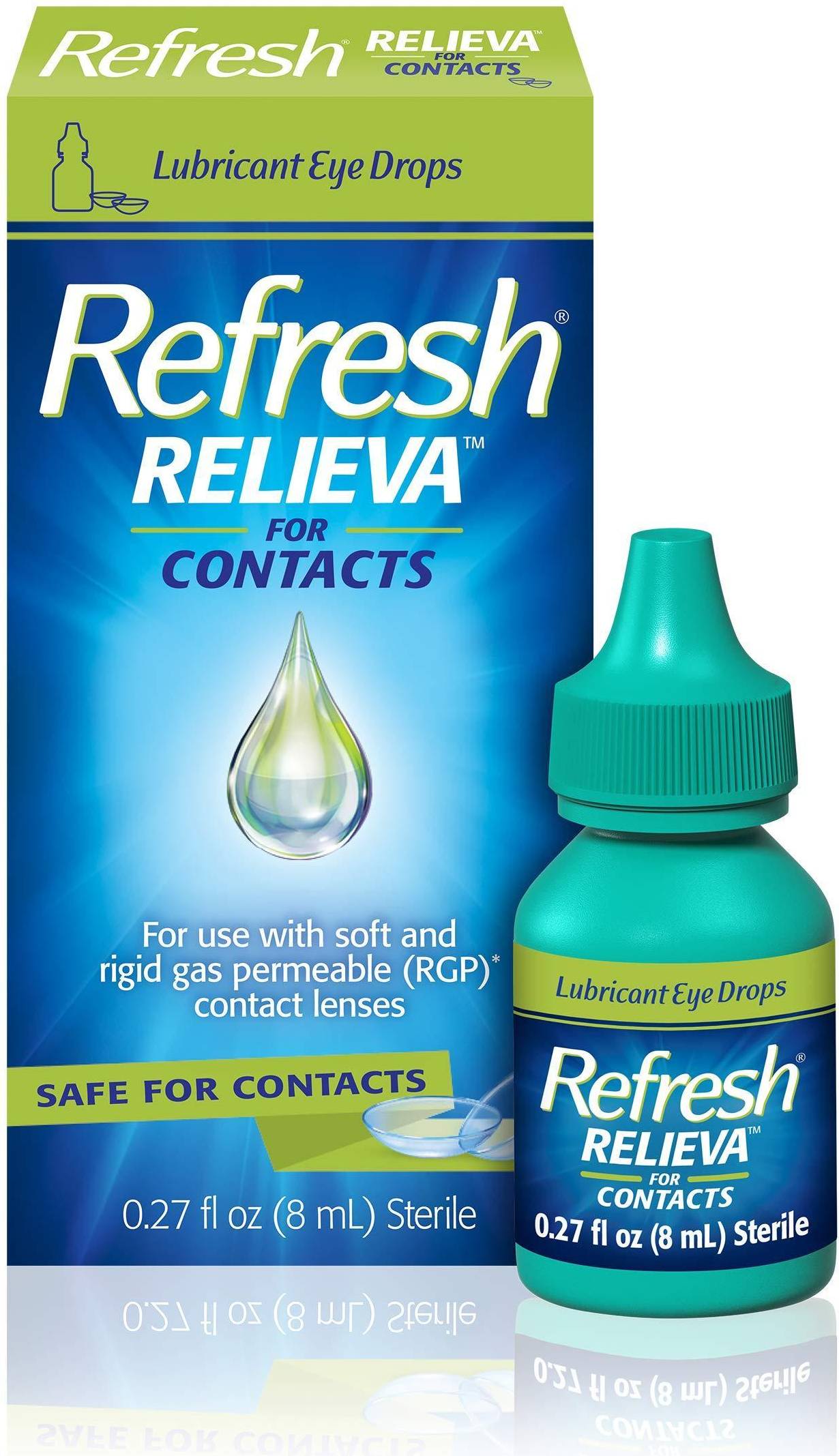 Lubricant eye drops Refresh Relieva 8ml