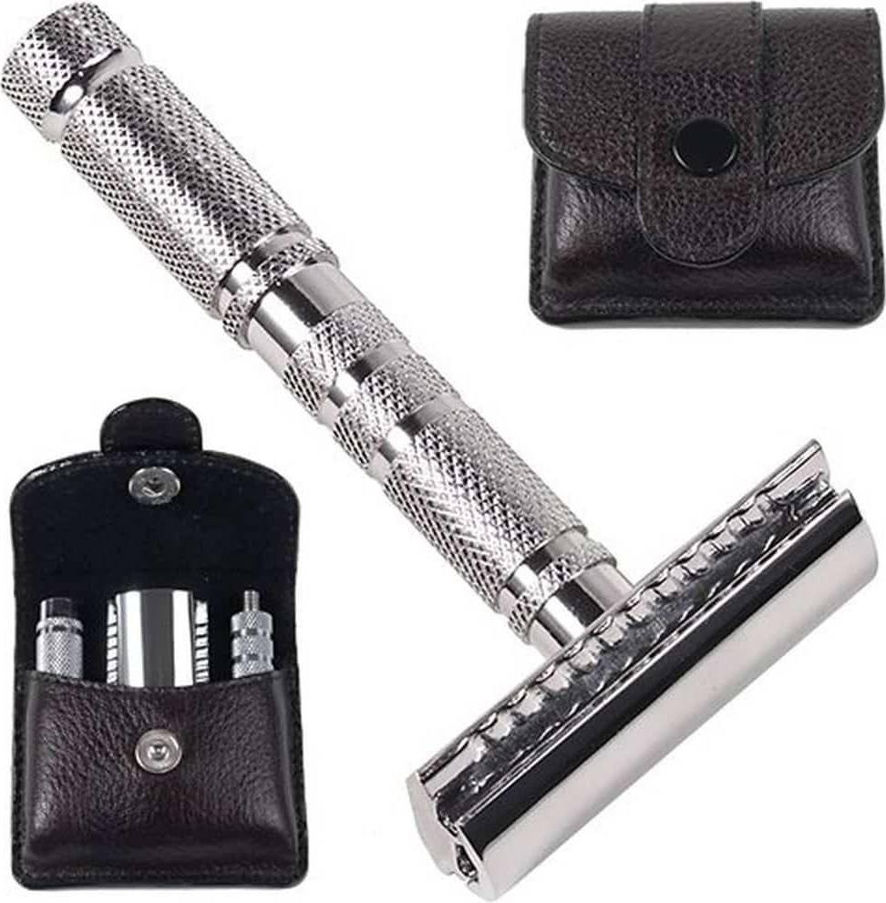 Safety razor Parker A1-R 4 Piece Travel Safety Razor