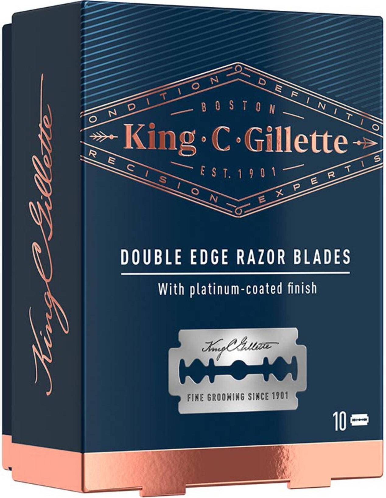 King c gillette Gillette Double Edge Razor Blades