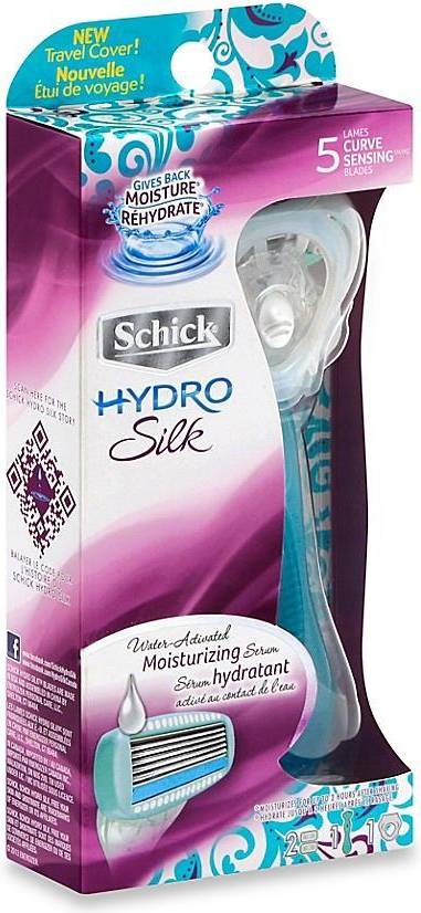 Hydro Silk Razor + 2 Razor Blade