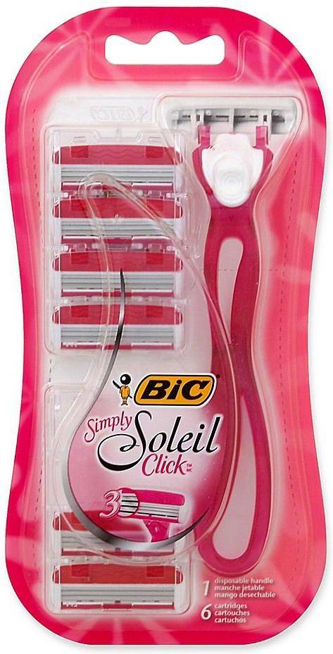 Bic Simply Soleil Click Size Razor 1pk
