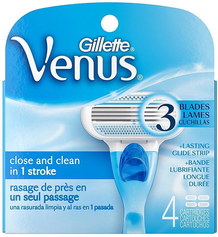 Gillette Venus 4-Count Razor Cartridges