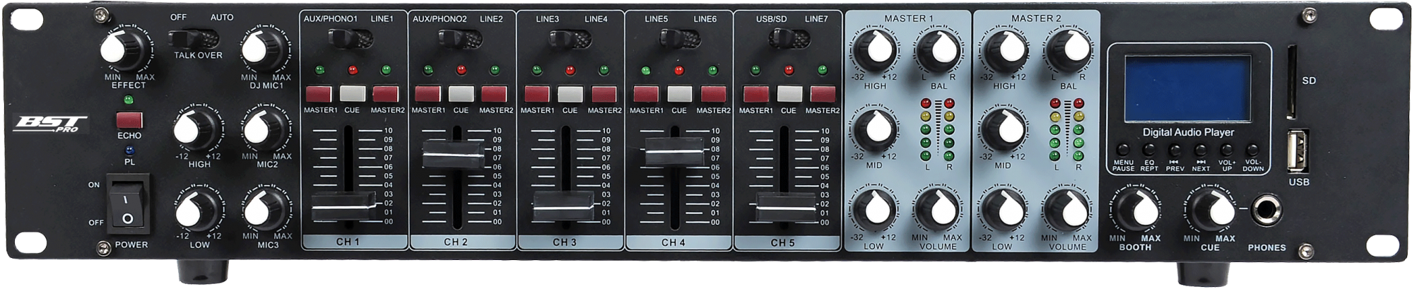 MX56U Rack mixer