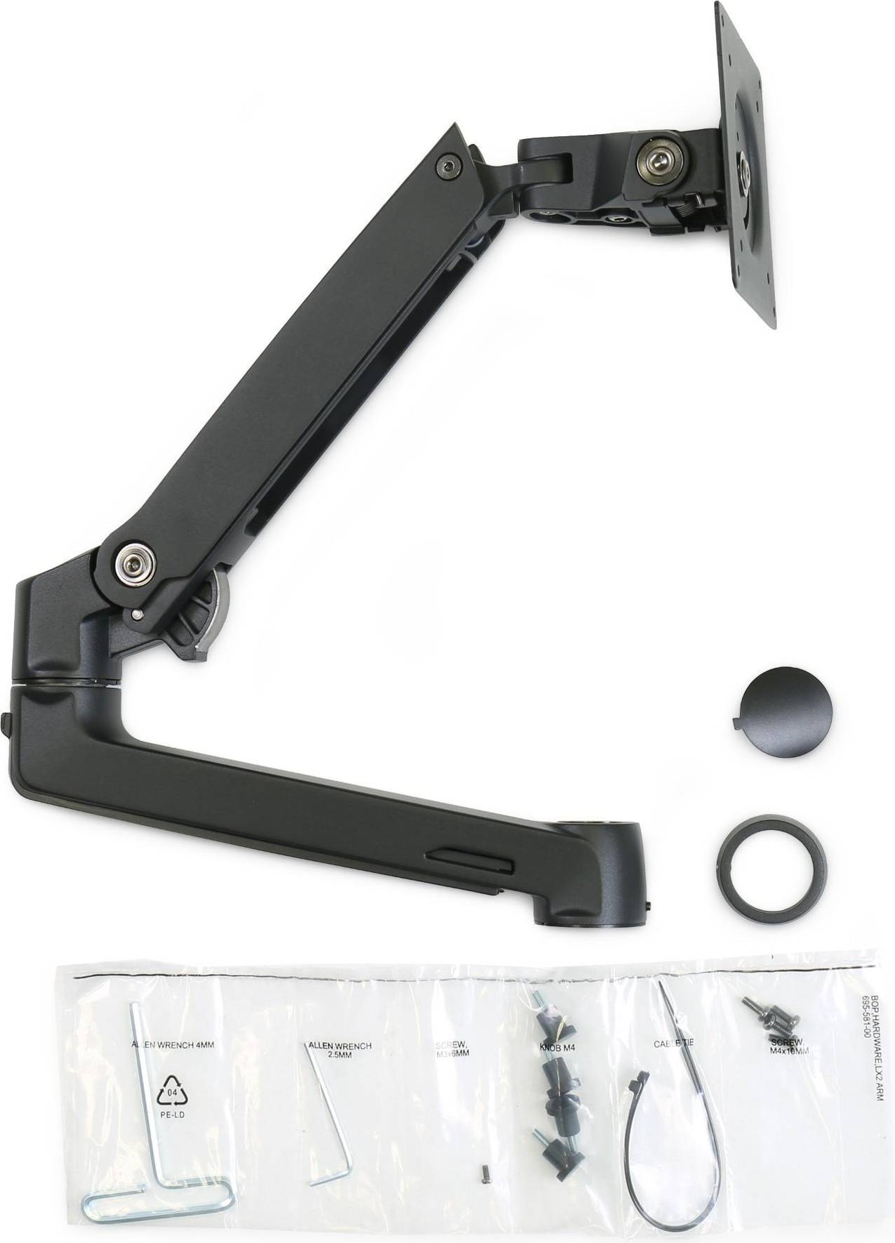 Bordsstativ tv Ergotron LX Dual Stacking Arm Kit