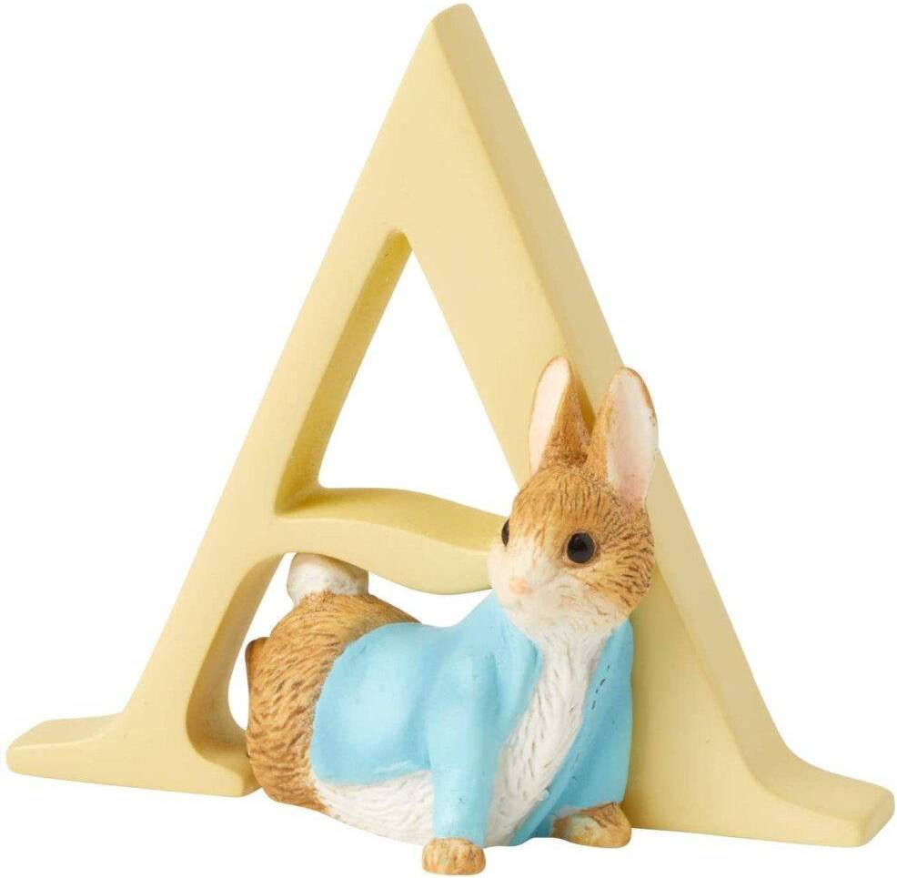 Peter Rabbit Alphabet Letters Prydnadsfigur