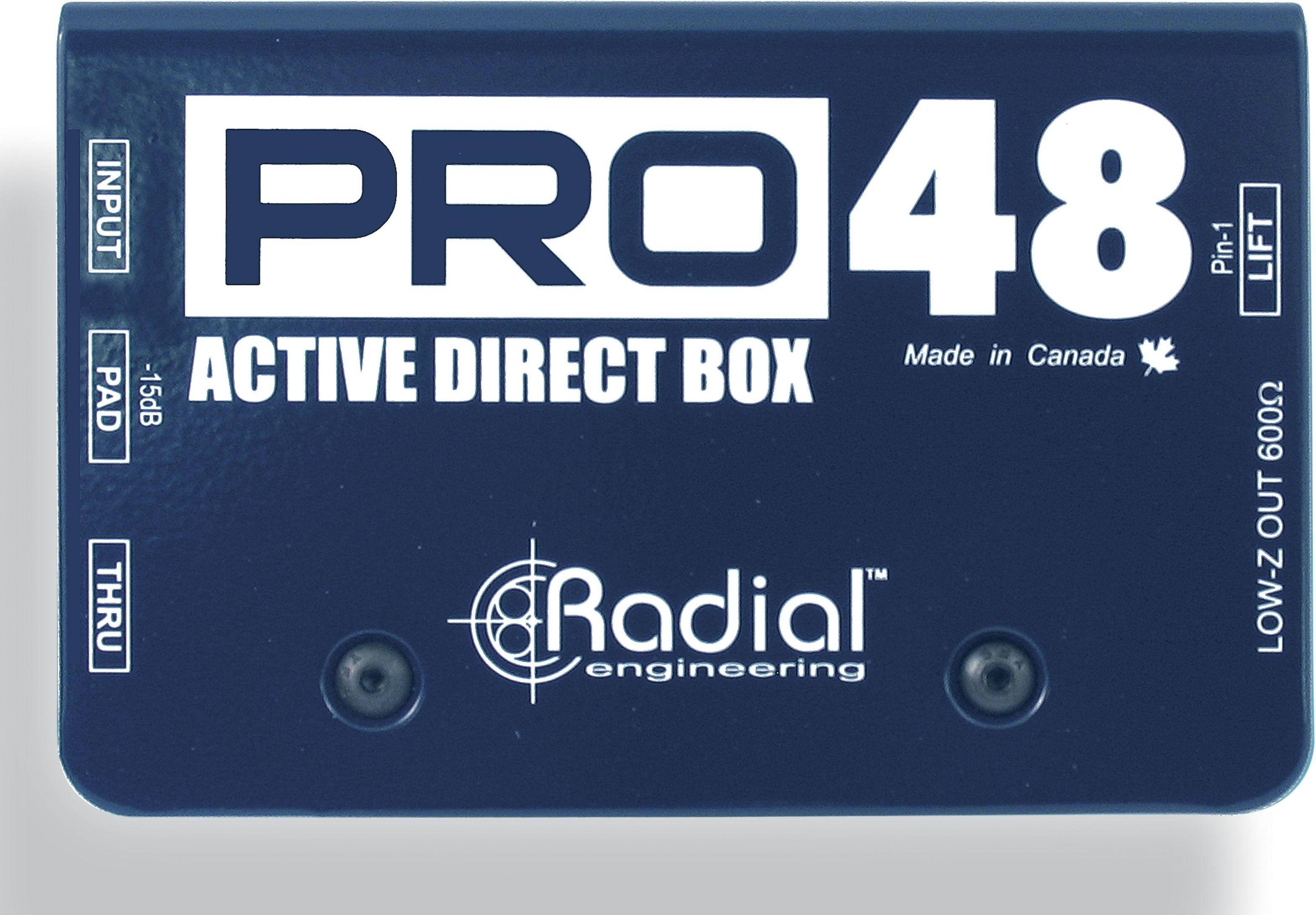 Radial PRO48 Active Direct Box