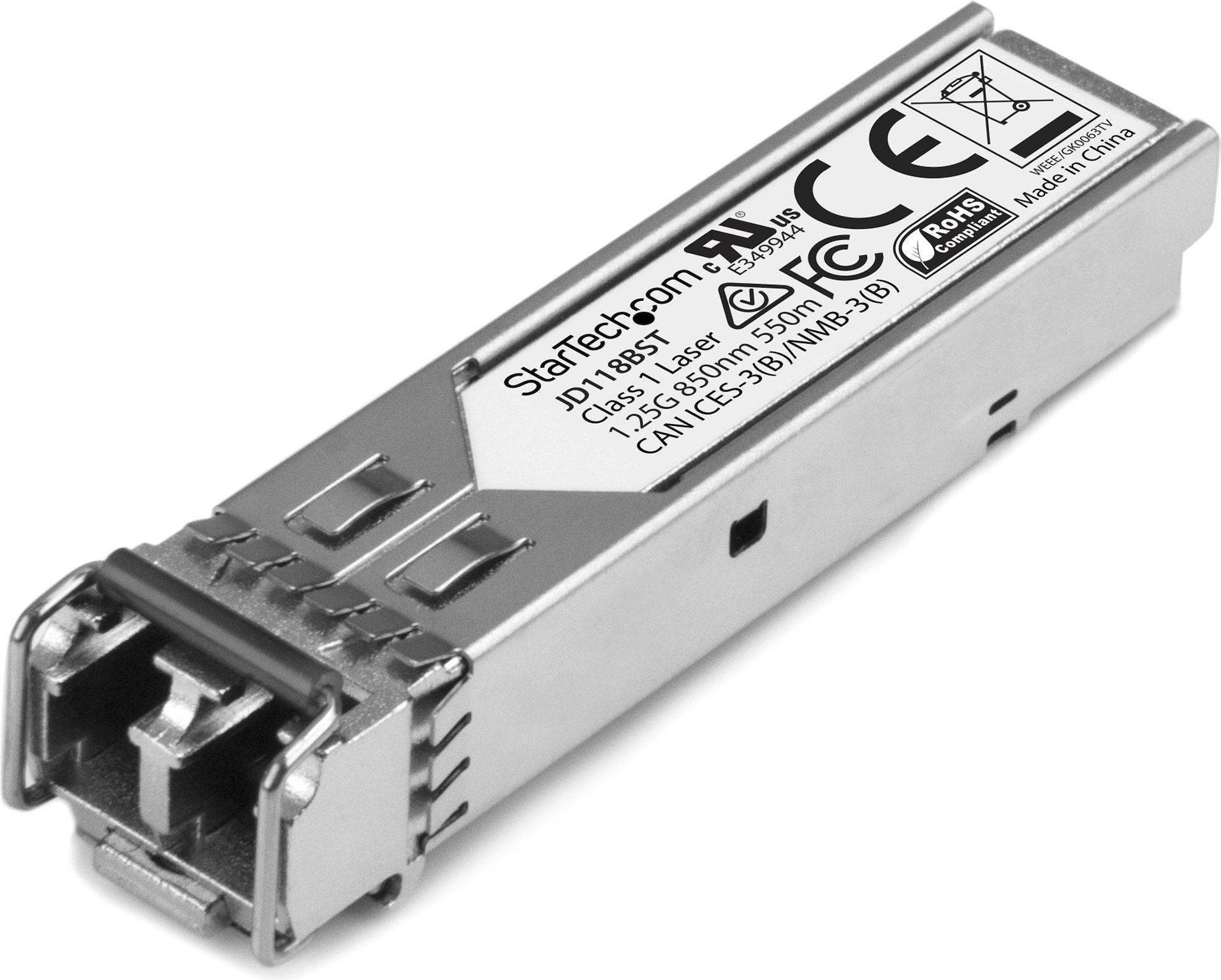 StarTech StarTech.com Transceiver LC Multi-mode 1000Mbit/s compatible avec HP