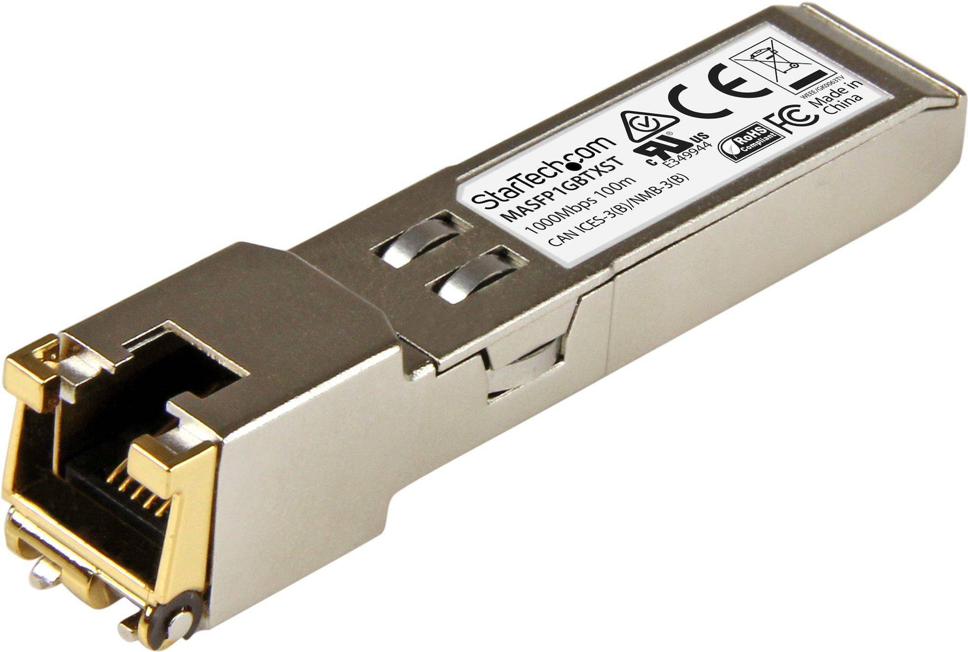 SFP Transceivermodul RJ45 Kupfer MASFP1GBTXST