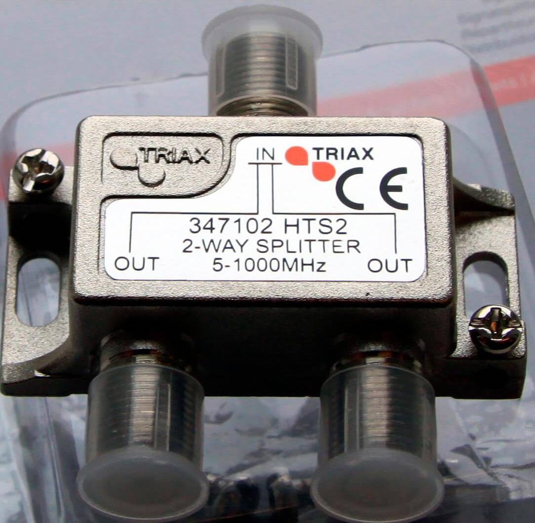 Triax Splitter F-2F Adapter
