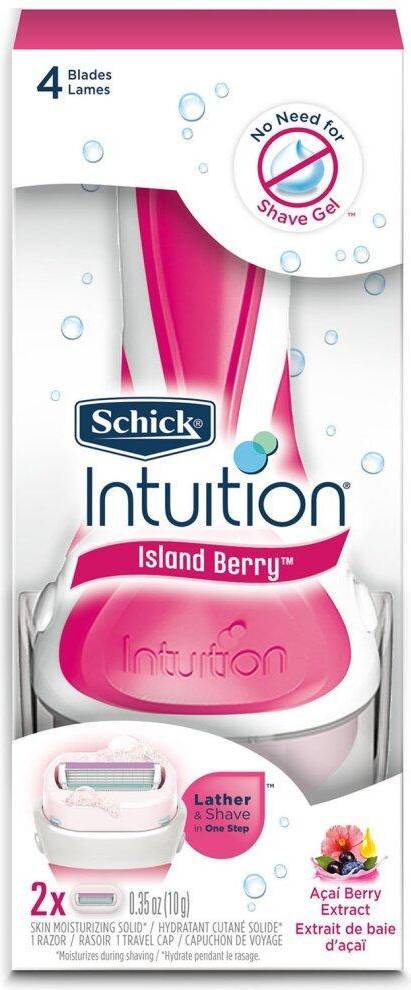 Schick intuition razor Schick Intuition Women's Razor In Island Berry