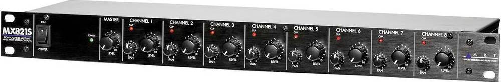 MX821S Rackmount Mic/Line Mixer
