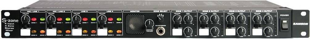S-Zone Rackmount Zone Mixer