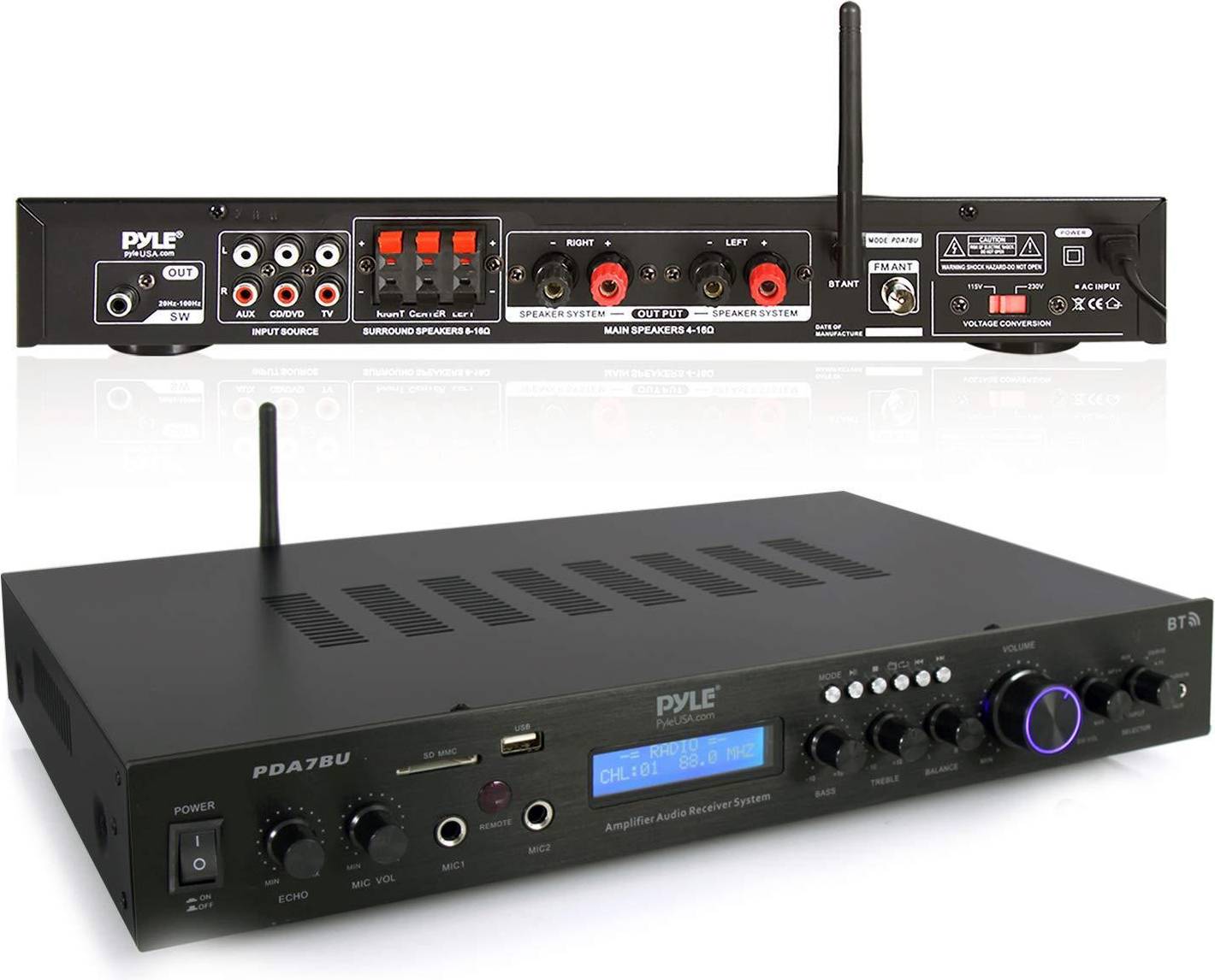 Bluetooth home audio receivers Pyle PDA7BU