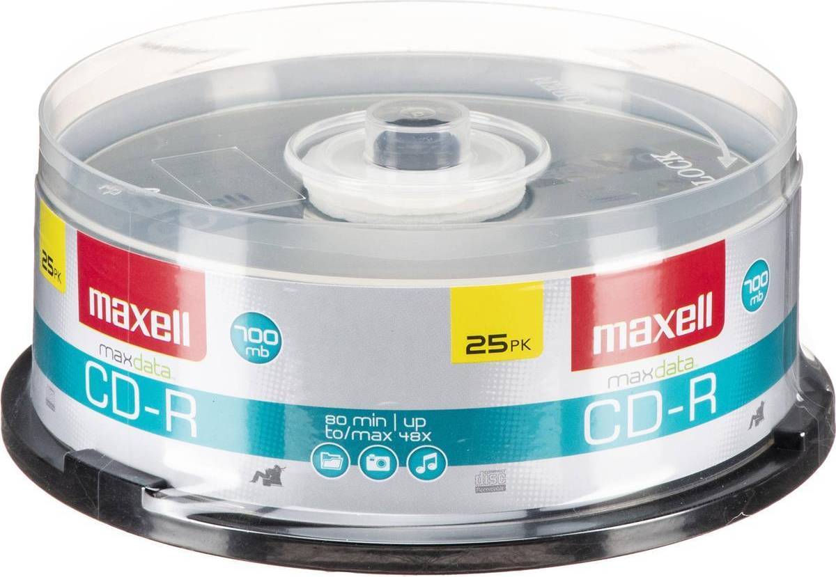 CD-R 700MB 48X 25/Pack Spindle  
