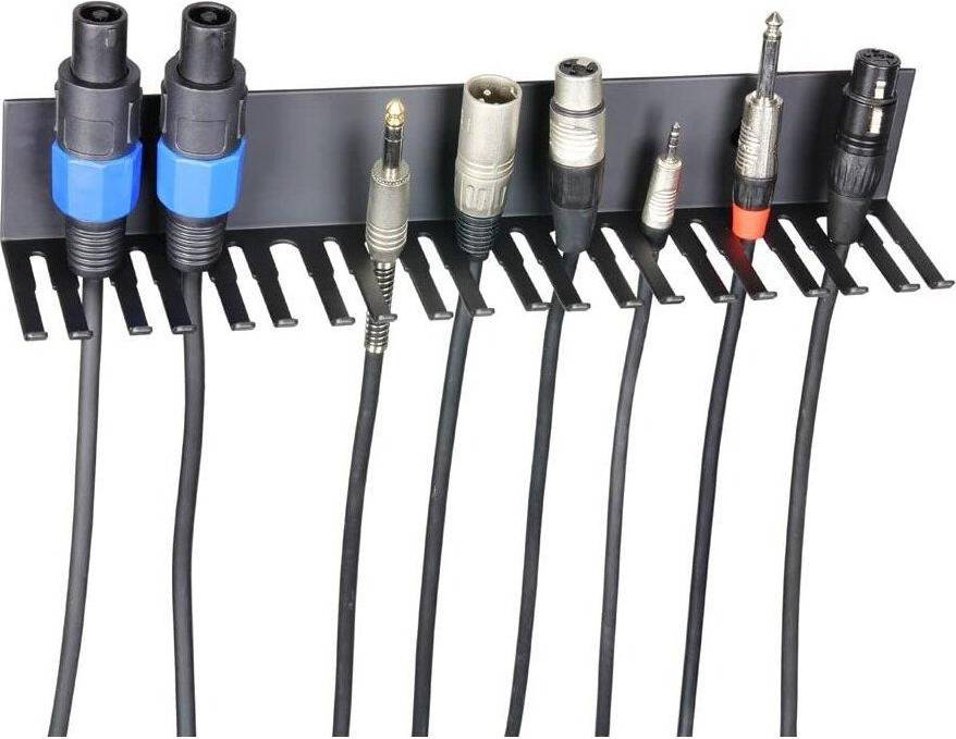 SCS19 Kabelholder Sort