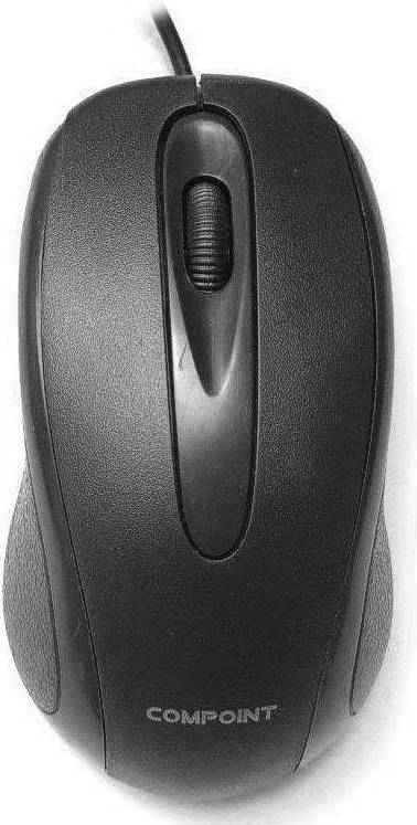 Compoint Optical Mouse USB 3-Button Scroll-Wheel