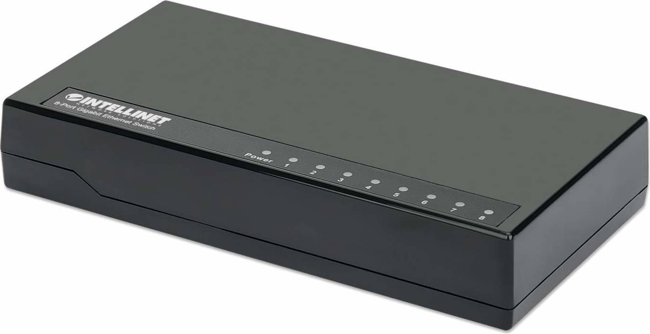 Gigabit switch 8 port Intellinet INT Network Switch 8-Port RJ45