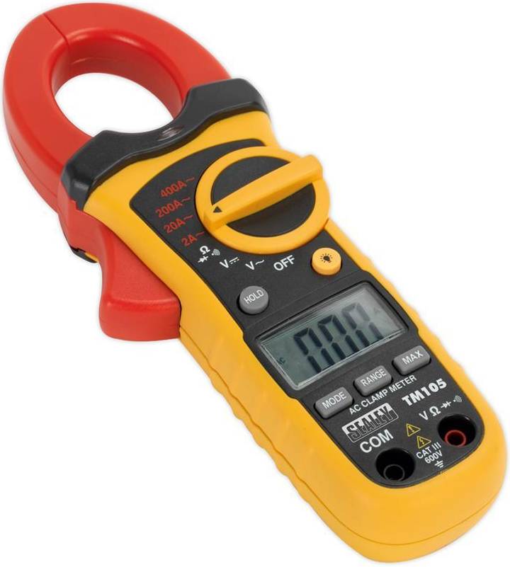 Sealey Professional Auto-Ranging Digital Clamp Meter NCVD 6-Function