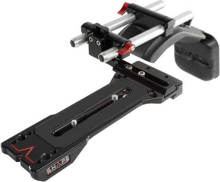 Shape Offset Rig Baseplate for ENG Style Camcorder - Black