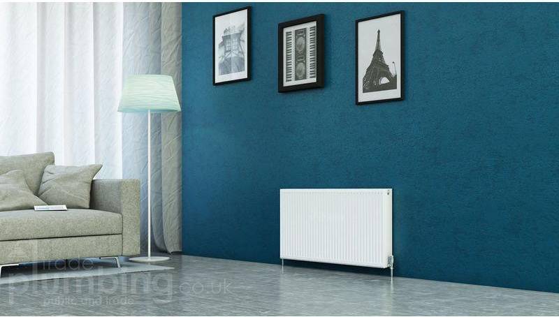 Kartell K-rad Kompact Type 21 Double Panel Single Convector Horizontal Radiator P511K
