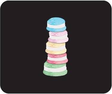 OTM Essentials Essentials Prints Series Macaron Stack Mouse Pad