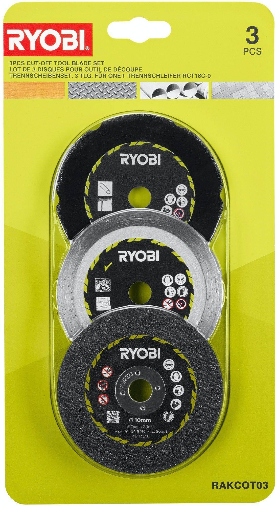 Ryobi Skæreskiver Rakcot03