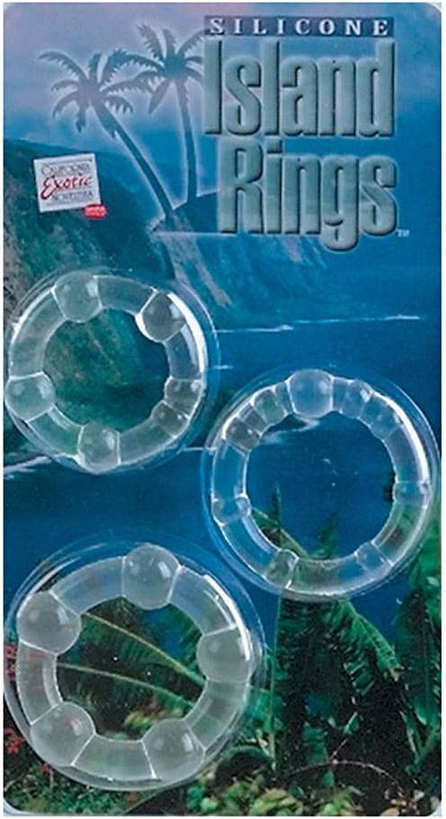 Cock ring's Sexleksaker CalExotics Island Rings