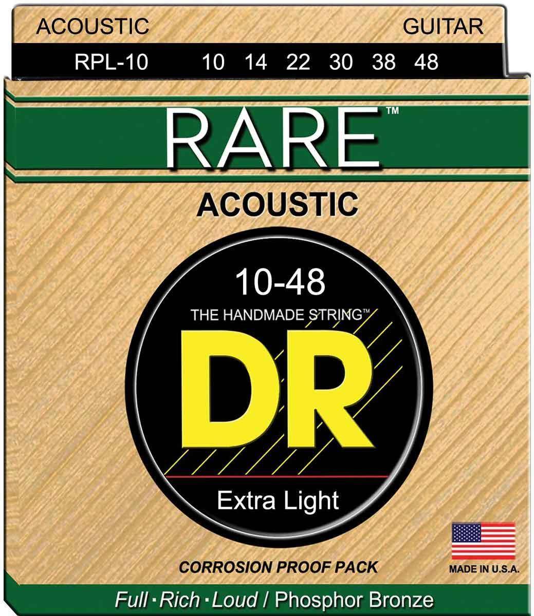 DR Strings RPL-10 Rare western-gitarrsträngar, 010-048