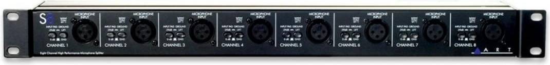 ART S8 Eight Channel Mic Splitter