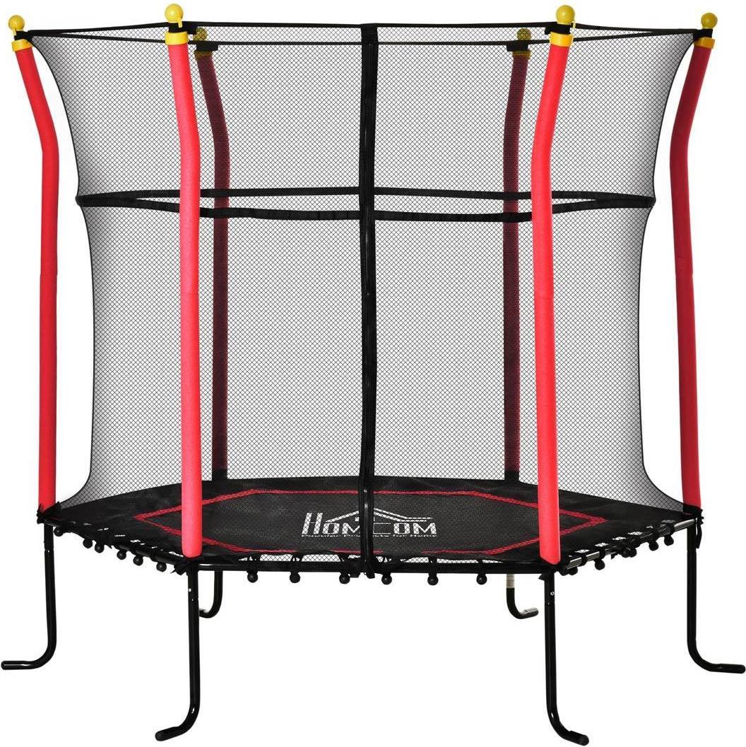 Kids trampolines Homcom Trampoline 161cm + Safety Net
