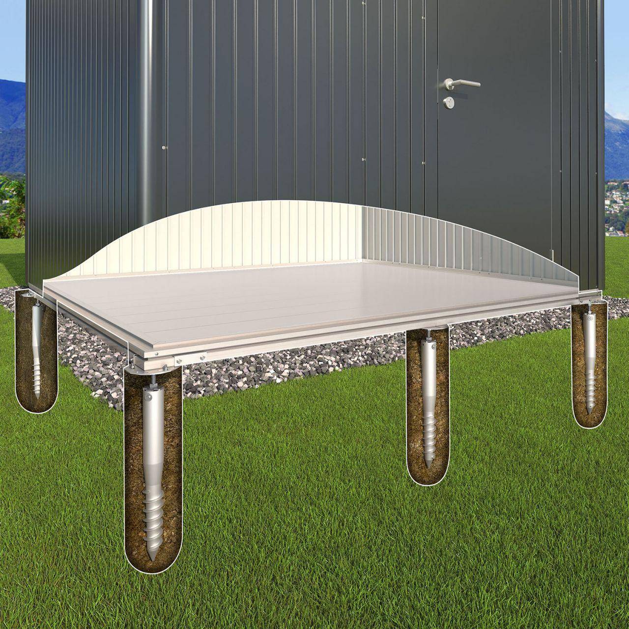 Biohort SmartBase Plus Fundament til Neo 4D Redskabsrum