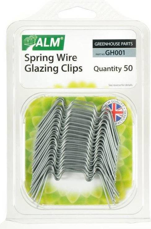 Spring Wire Glazing Clips Pack