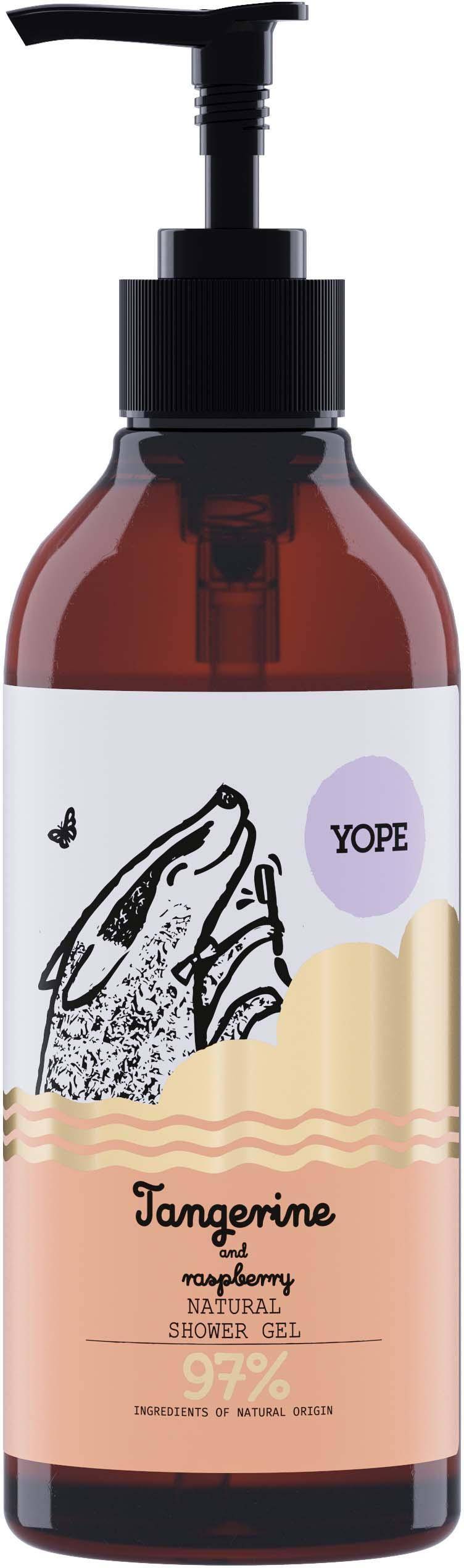 Botanical Shower Gel Tangerine Raspberry 400