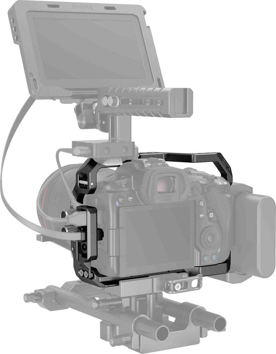 Canon r6 Smallrig Full Camera Cage Kit with HDMI & USB-C Cable Clamp for Canon R5/R6