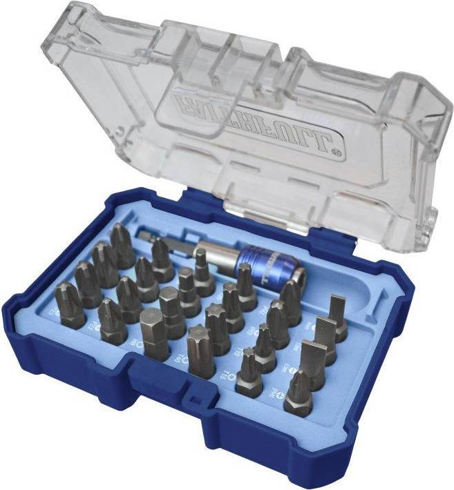 Faithfull 25 Quick Change Bit Set Bit Screwdriver