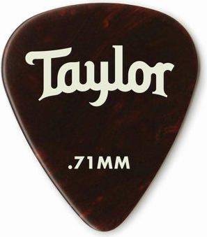 Celluloid Picks 0.71 Tortoise Shell