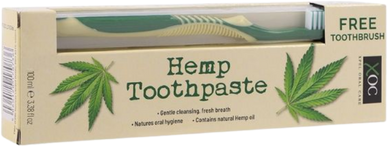 XOC Hemp Toothpaste 100ml + Toothbrush