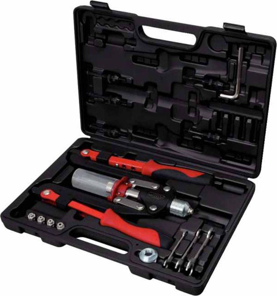 KS Tools 11 Piece Universal Riveting Set 150.9630 Tool Kit