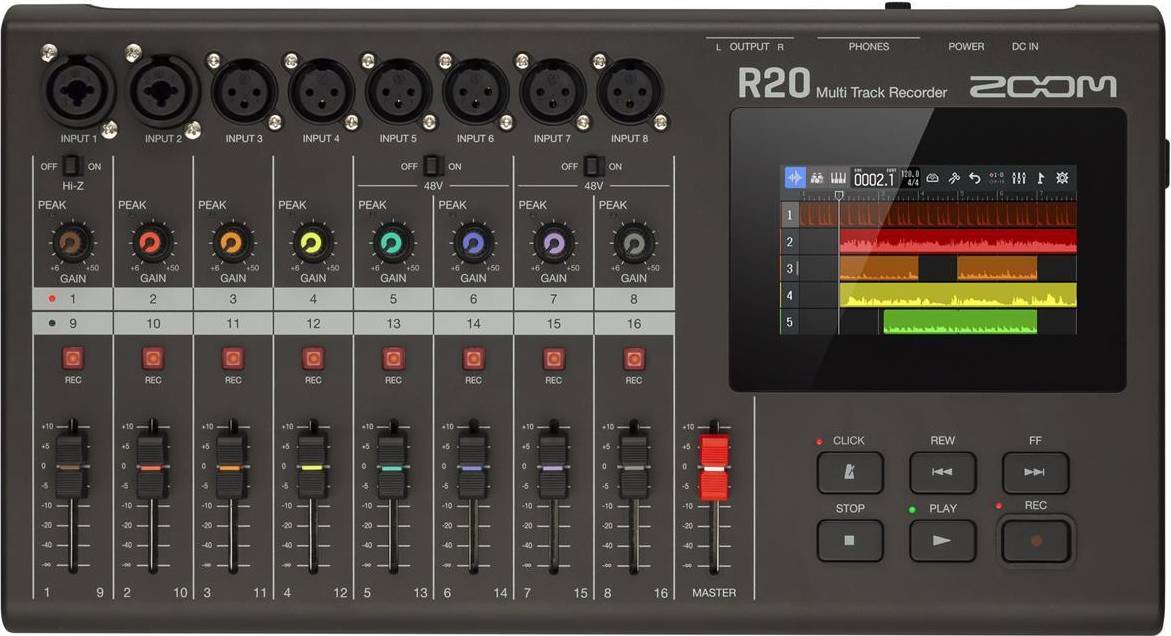 Zoom R20 Portable Multitrack