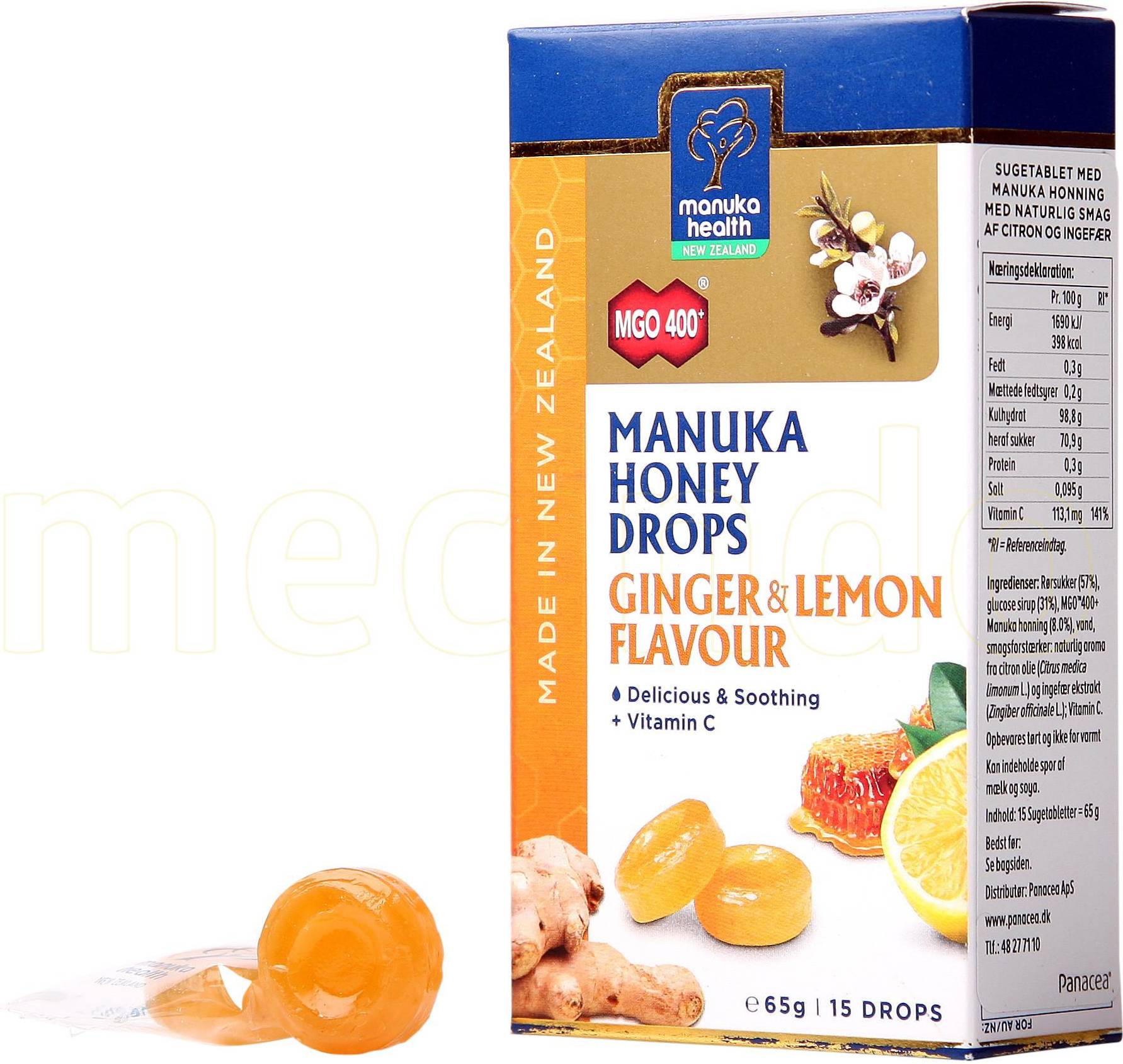 Manuka honung Manuka Health Ingefära Citron