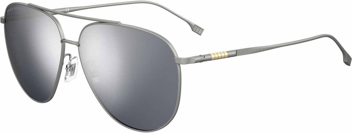HUGO BOSS 1296/F/S R81/T4 - Matte Ruthenium Grey