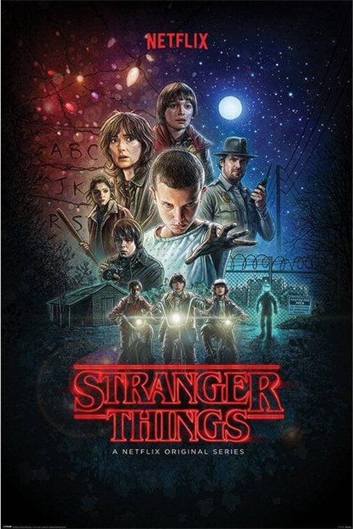 Pyramid International Stranger Things Poster